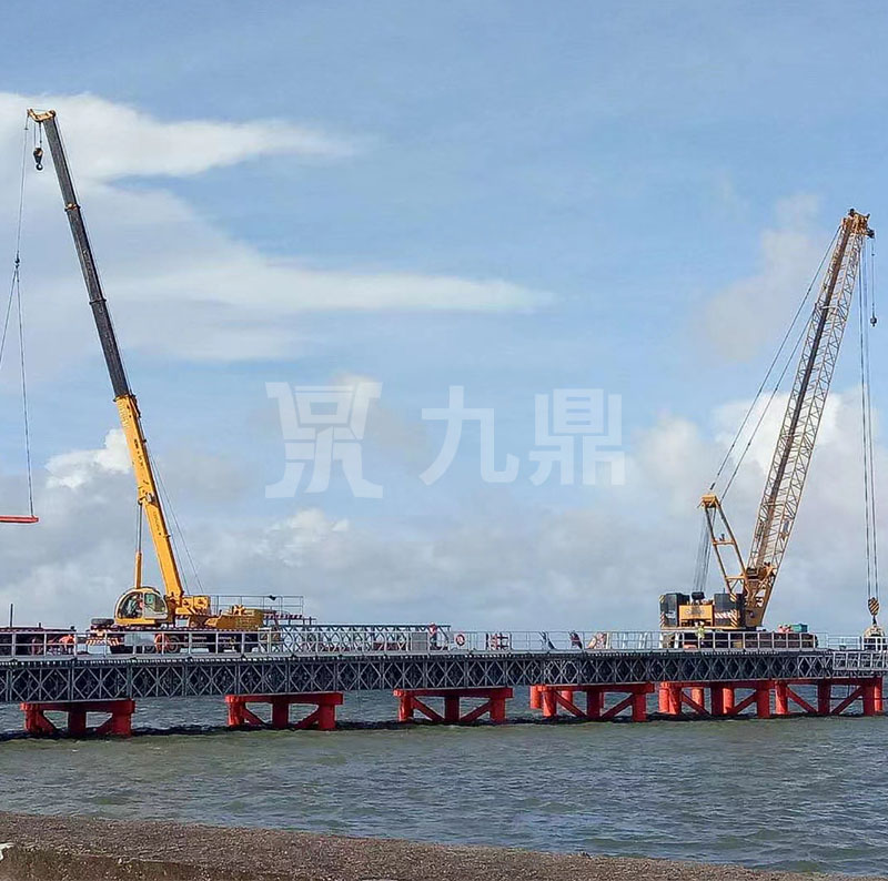 貝雷橋片數(shù)拼裝需按設計要求